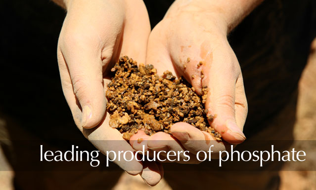 Leading producers of phosphate